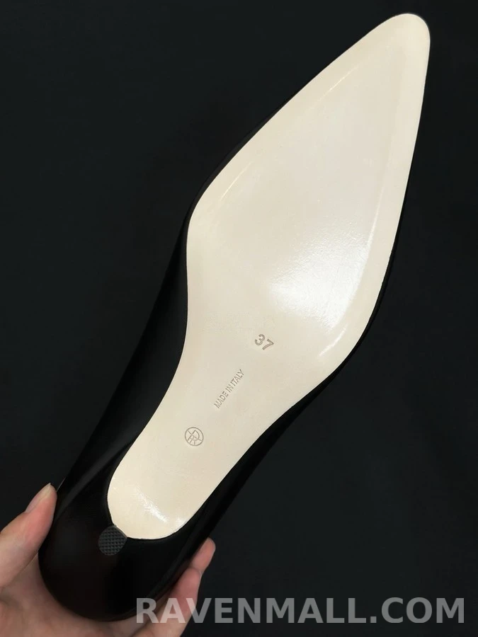 더로우 더로우 포인티드토 키튼힐 펌프스 상세 이미지