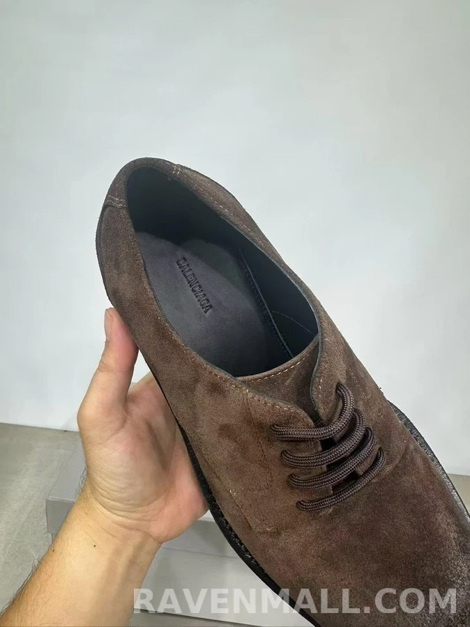 발렌시아가 발렌시아가 베놈 스웨이드 더비 슈즈 상세 이미지