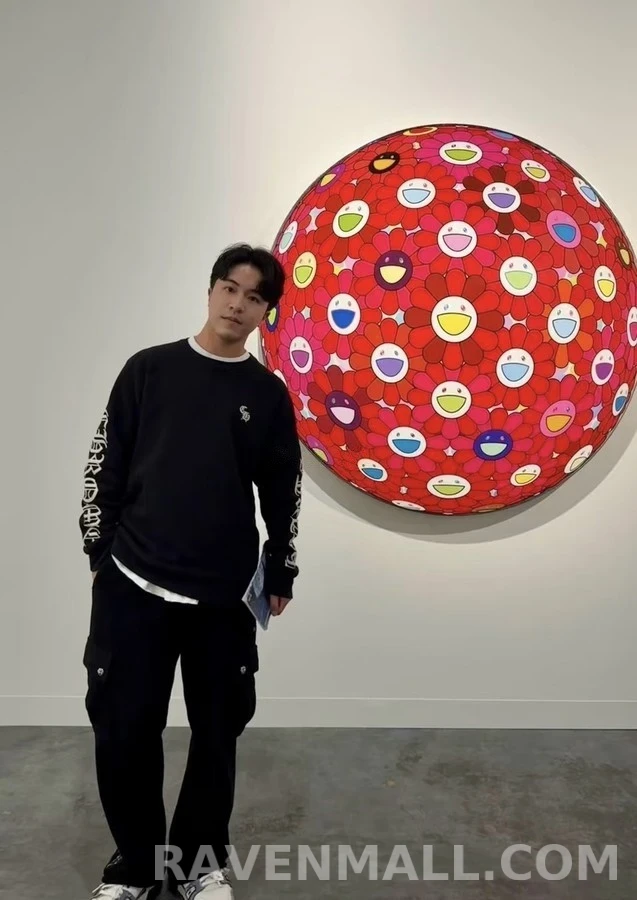 크롬하츠 크롬하츠 고딕 레터링 자수 맨투맨 상세 이미지
