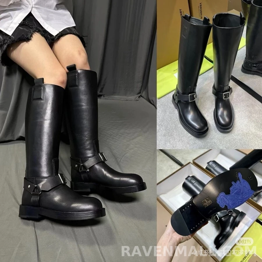 버버리 버버리 버클 롱부츠 상세 이미지