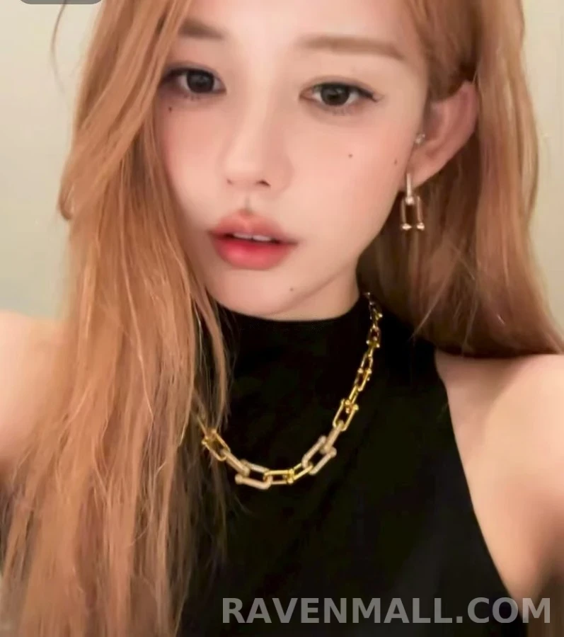 티파니앤코 티파니 앤 코 하드웨어 그라데이션 체인 목걸이 상세 이미지