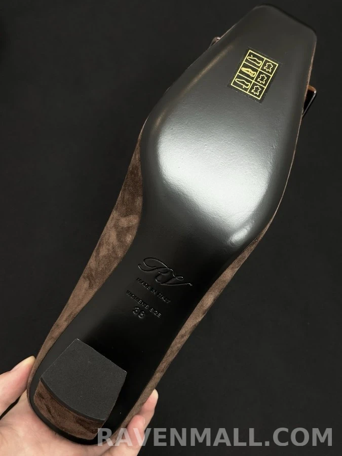 로저 비비에 로저비비에 앰버 스퀘어 버클 펌프스 상세 이미지
