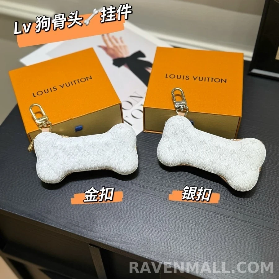 루이비통 루이비통 Lovers 모노그램 강아지 뼈 키링 상세 이미지