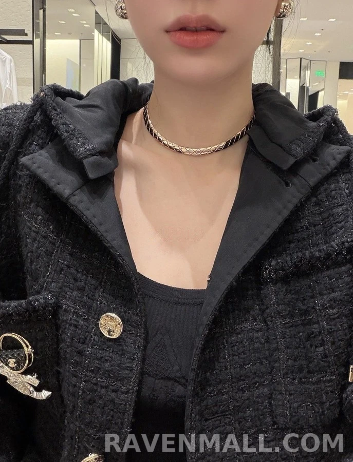 샤넬 샤넬 코코 크러쉬 다이아몬드 그리드 목걸이 상세 이미지
