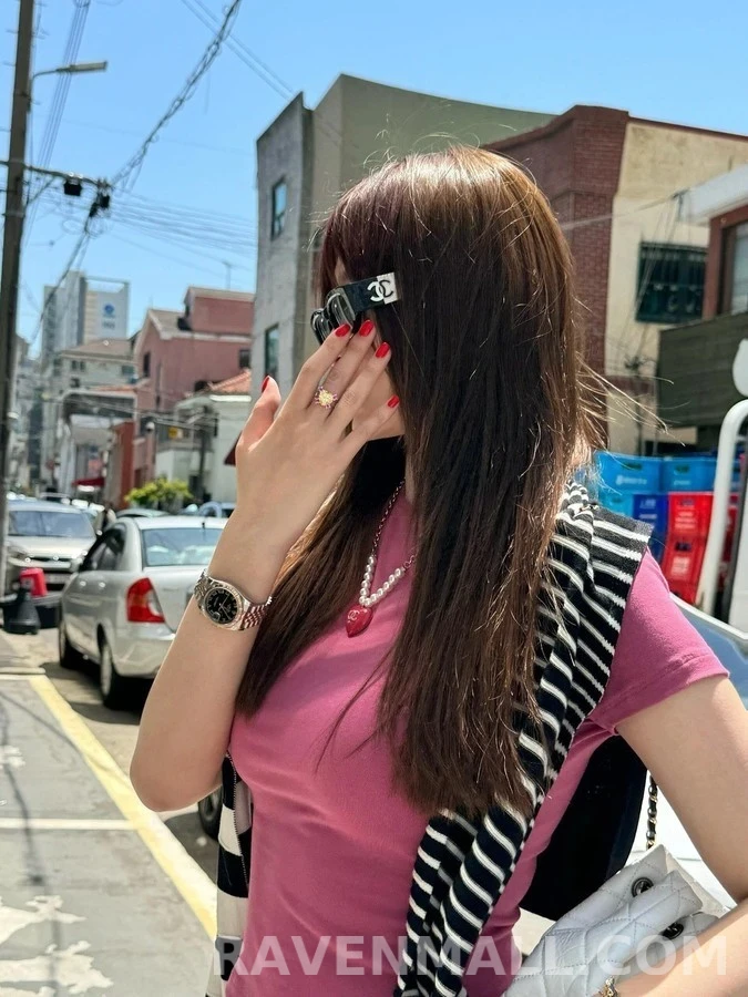 샤넬 샤넬 수제 컬러블록 선글라스 상세 이미지