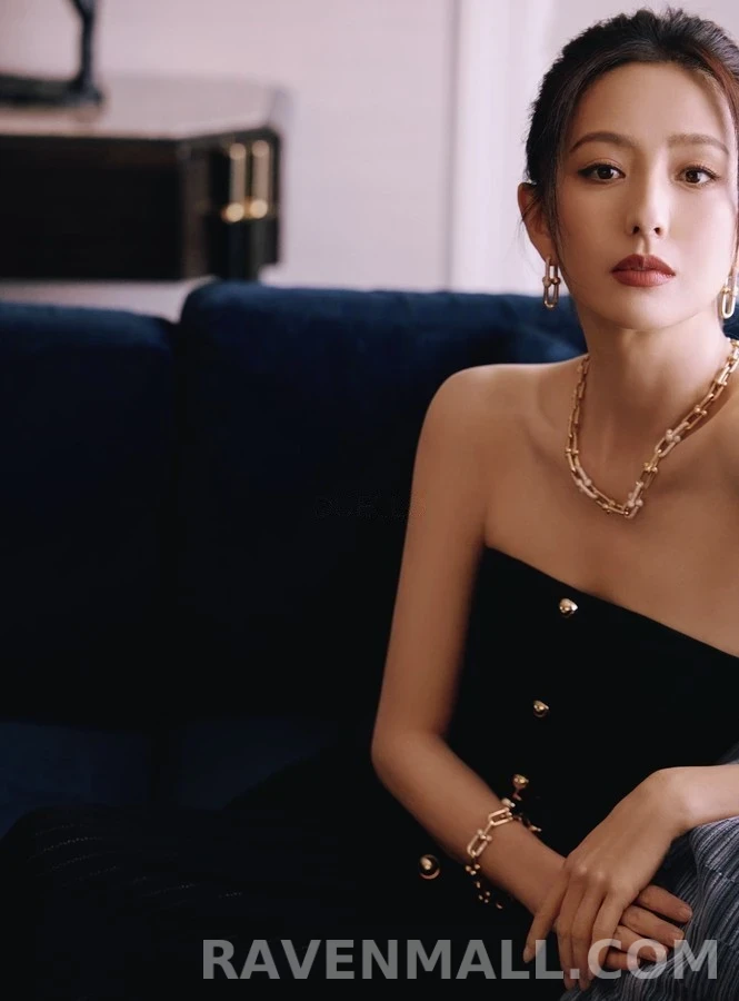 티파니앤코 티파니 앤 코 하드웨어 그레듀에이티드 링크 목걸이 상세 이미지