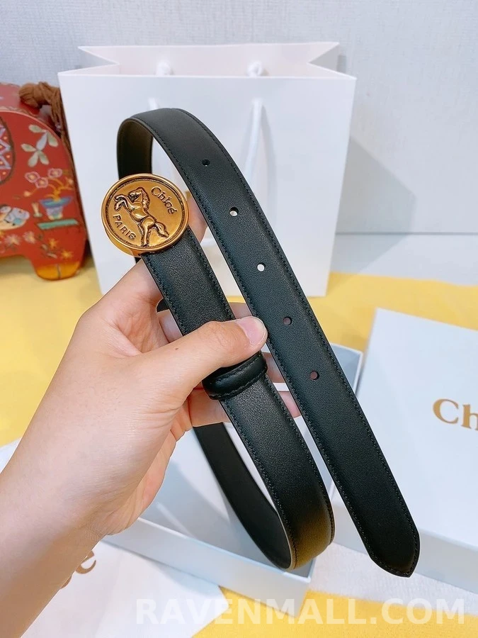 끌로에 끌로에 아이코닉 호스 버클 벨트 상세 이미지