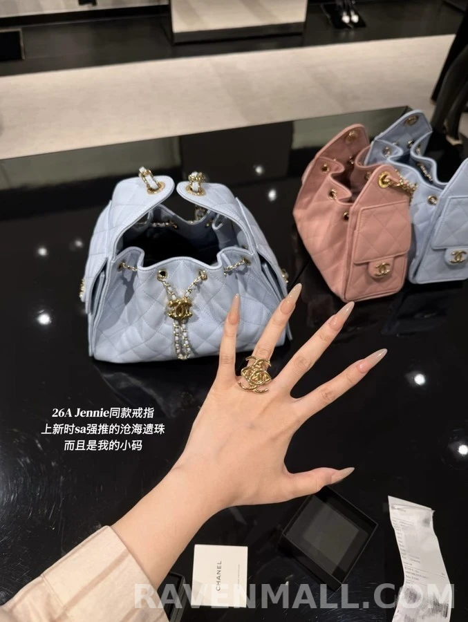 샤넬 샤넬 더블 C 링 상세 이미지