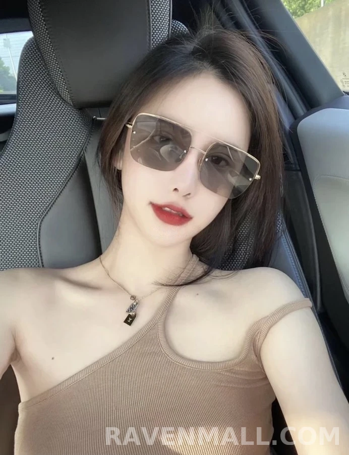 루이비통 루이비통 나노그램 모노그램 투톤 목걸이 상세 이미지