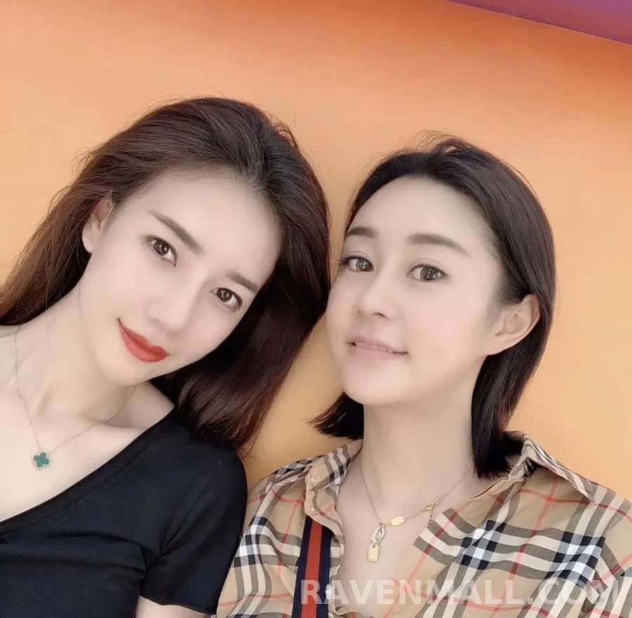 루이비통 루이비통 나노그램 모노그램 투톤 목걸이 상세 이미지