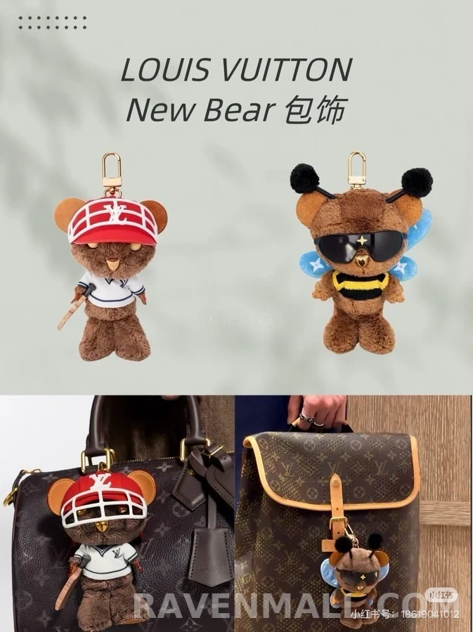 루이비통 루이비통 루이 베어 백 참 상세 이미지