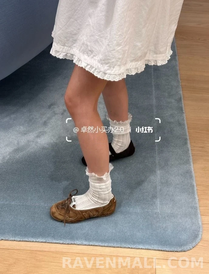 뉴발란스 뉴발란스 콜라보 발레리나 플랫슈즈 상세 이미지