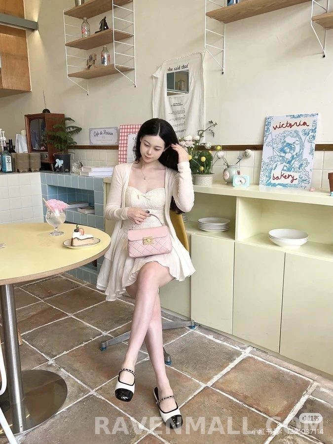 샤넬 샤넬 체인 투톤 메리제인 뮬 상세 이미지