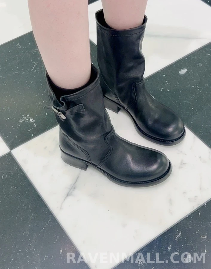 프라다 프라다 복고풍 카우보이 부츠 상세 이미지