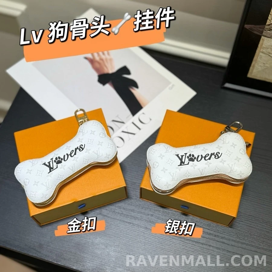 루이비통 루이비통 모노그램 본 키링 파우치 상세 이미지