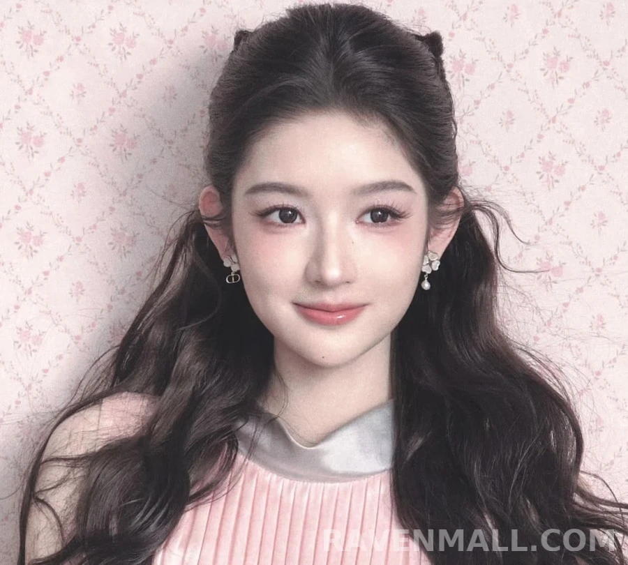 디올 디올 쉘 클로버 비대칭 귀걸이 상세 이미지