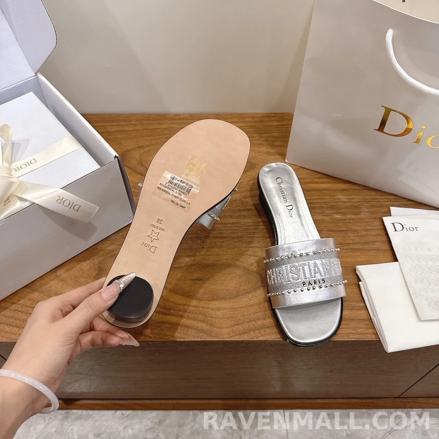 디올 디올 Dway 레터링 샌들 상세 이미지