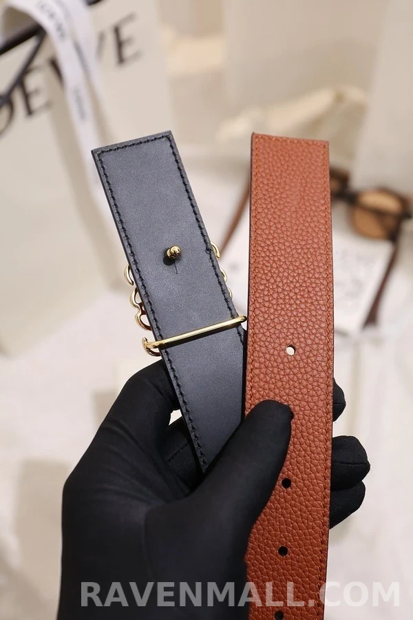 로에베 로에베 아나그램 버클 레더 벨트 상세 이미지