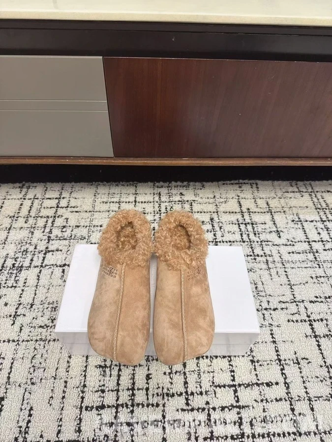 메종 마르지엘라 메종마르지엘라 양털 안감 슬리퍼 상세 이미지