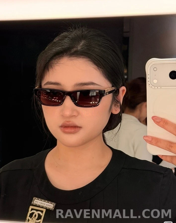 샤넬 샤넬 프레임 스퀘어 선글라스 상세 이미지