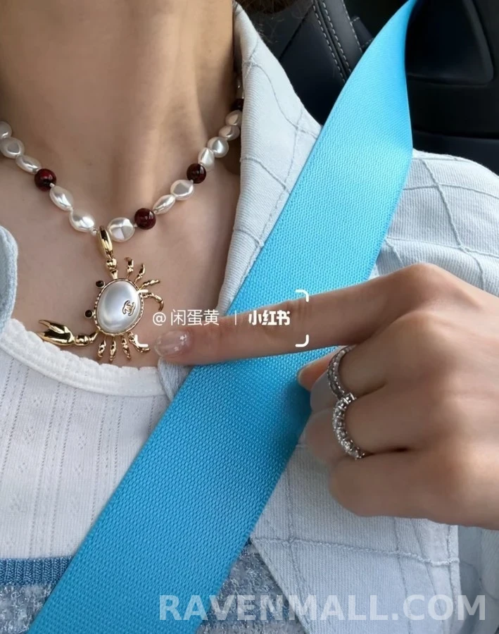 샤넬 샤넬 크랩 진주 목걸이 상세 이미지