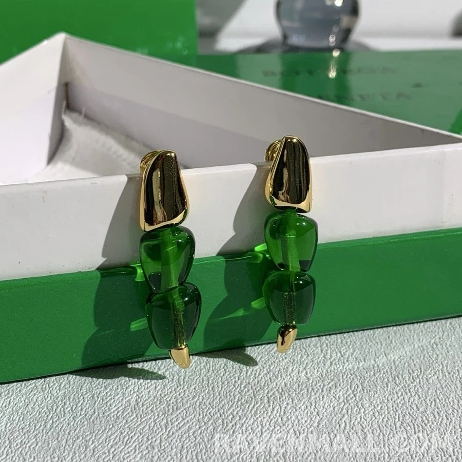 보테가베네타 보테가 베네타 글라스 드롭 귀걸이 상세 이미지