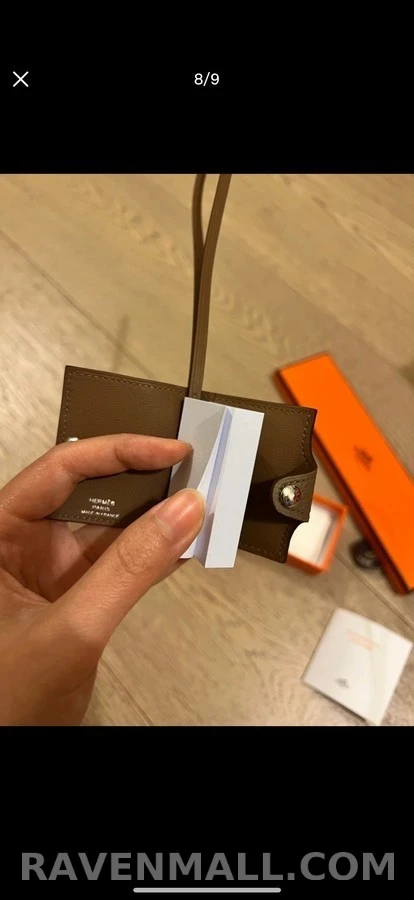 에르메스 에르메스 Ulysse nano 메모 패드 백참 상세 이미지