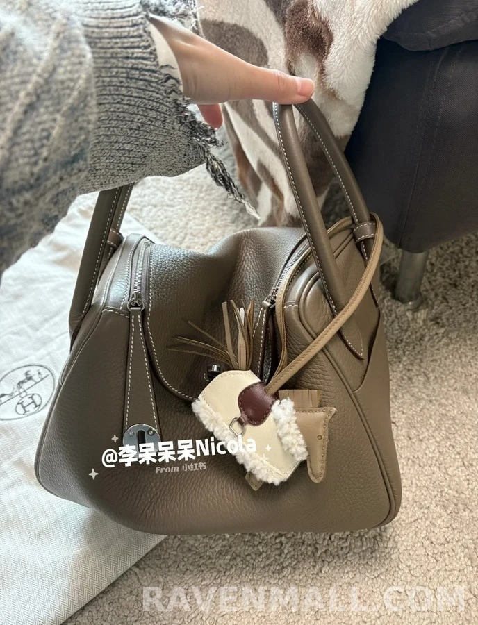에르메스 에르메스 양모 말 키링 상세 이미지