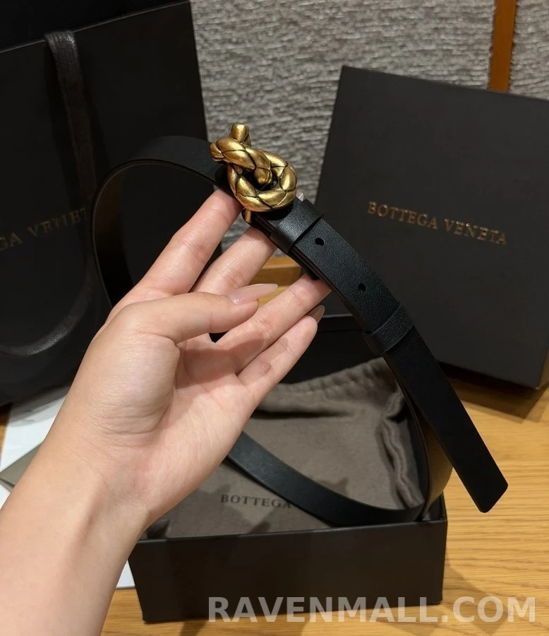 보테가베네타 보테가 베네타 노트 로프 매듭 벨트 상세 이미지