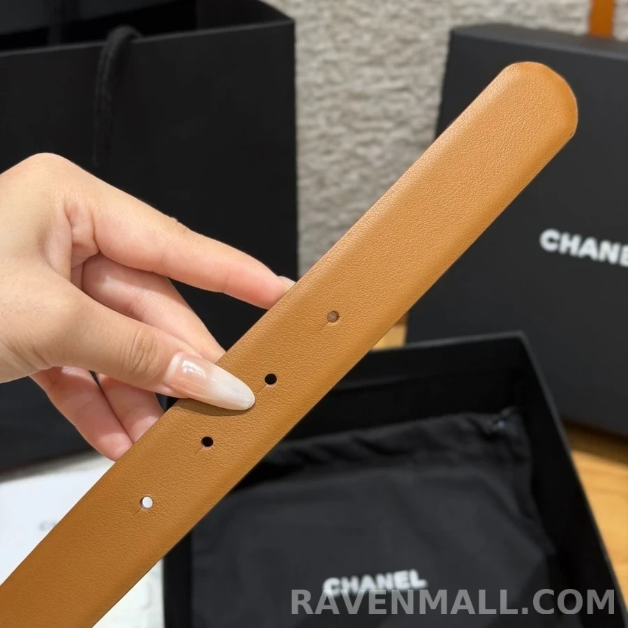 샤넬 샤넬 로고 진주 벨트 상세 이미지
