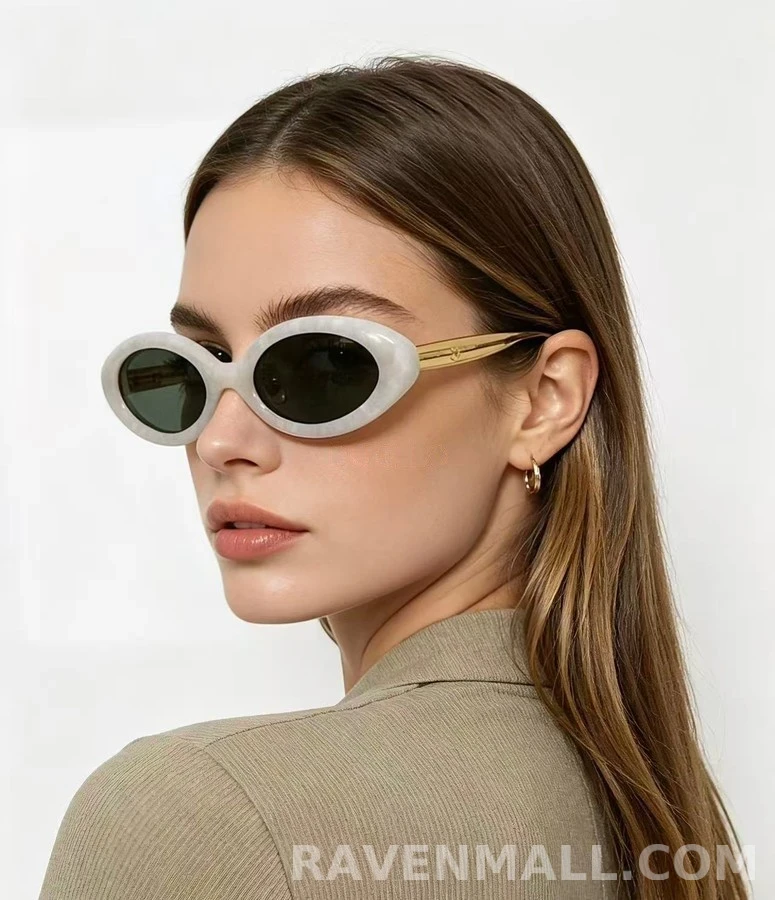 샤넬 샤넬 마블 오벌 선글라스 상세 이미지