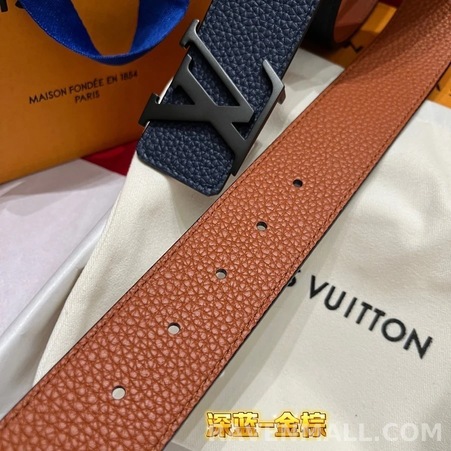 루이비통 루이비통 버클 그레인 리버서블 벨트 상세 이미지
