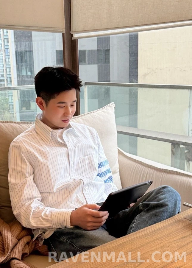 톰브라운 톰브라운 스트라이프 포바 셔츠 상세 이미지