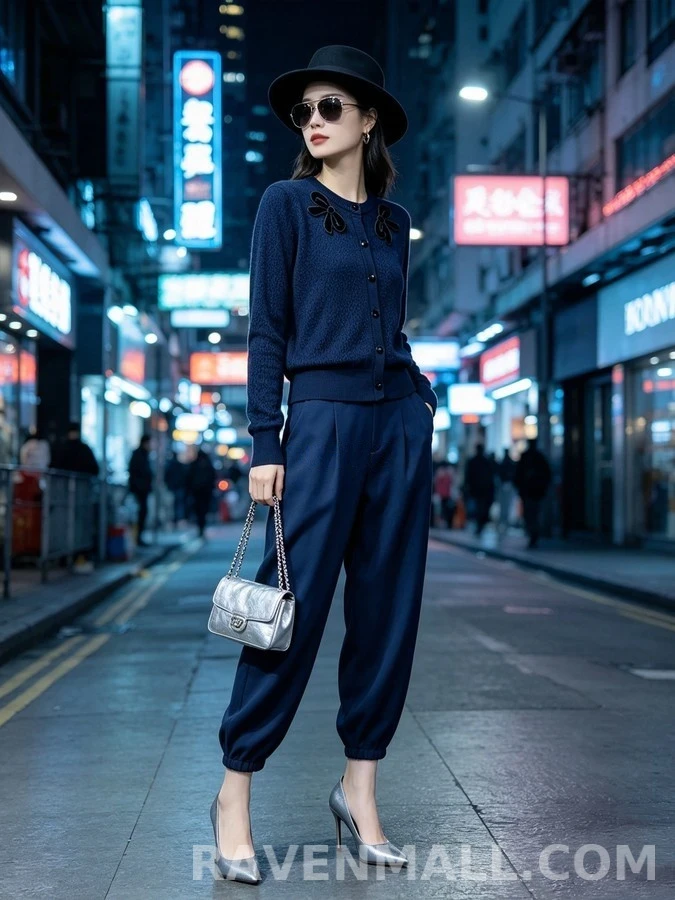 발렌티노 발렌티노 보우 장식 니트 가디건 상세 이미지