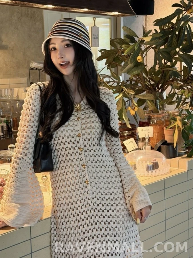 샤넬 샤넬 레트로 스트라이프 버킷햇 상세 이미지