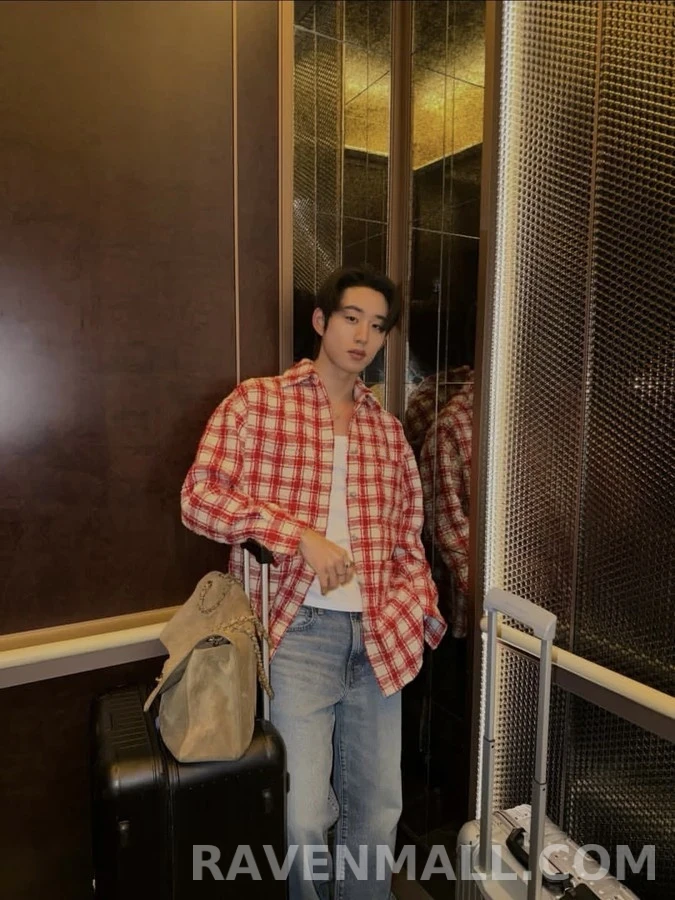 샤넬 샤넬 체크 셔츠 자켓 상세 이미지