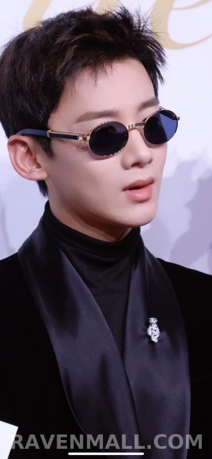 까르띠에 까르띠에 라운드 우드 템플 안경 상세 이미지
