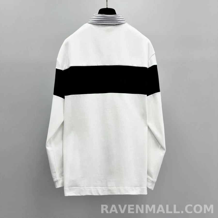 아크네 스튜디오 아크네 스튜디오 배색 스트라이프 긴팔 셔츠 상세 이미지
