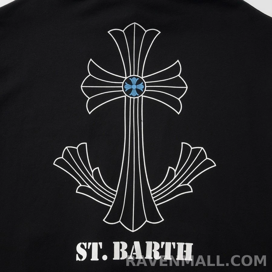 크롬하츠 크롬하츠 ST. BARTH 앵커 크로스 후드 상세 이미지