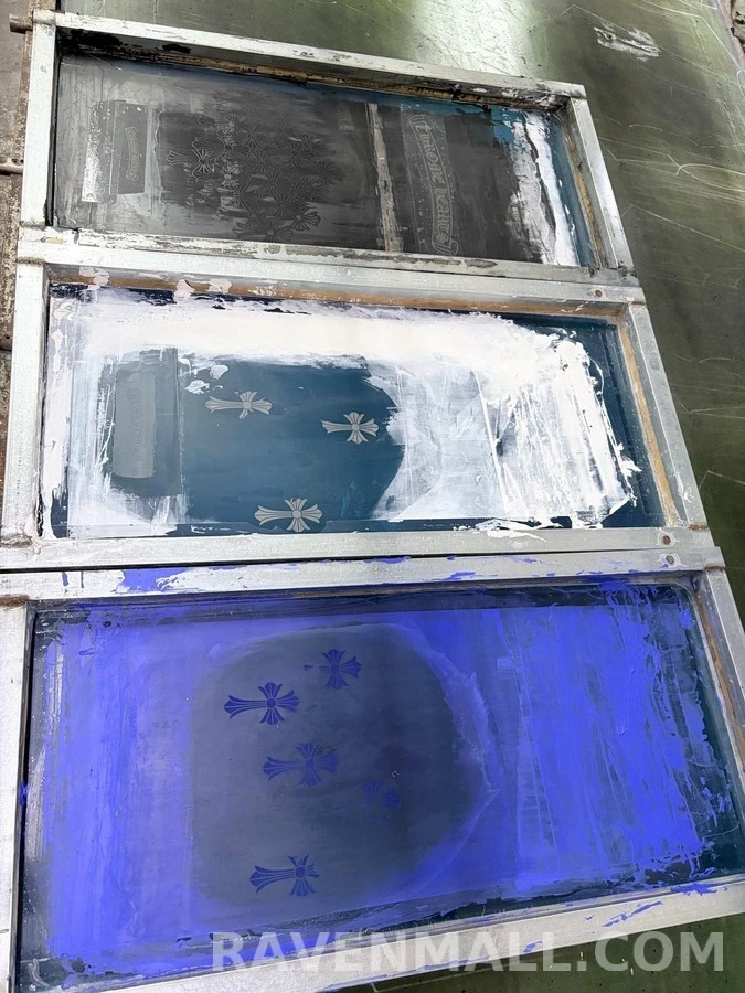 크롬하츠 크롬하츠 레인보우 크로스 긴팔 티셔츠 상세 이미지