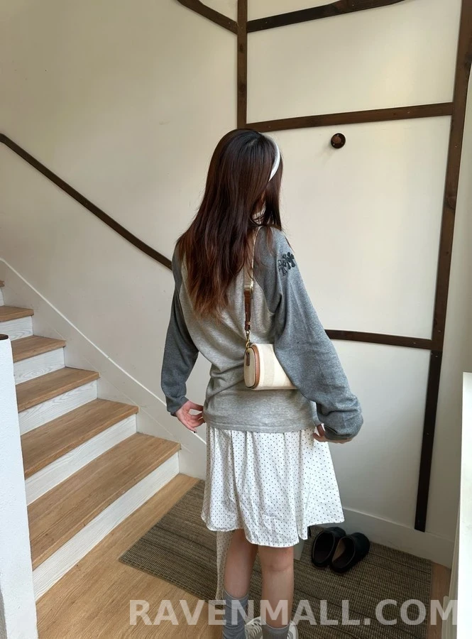 크롬하츠 크롬하츠 투톤 로고 자수 긴팔 티셔츠 상세 이미지