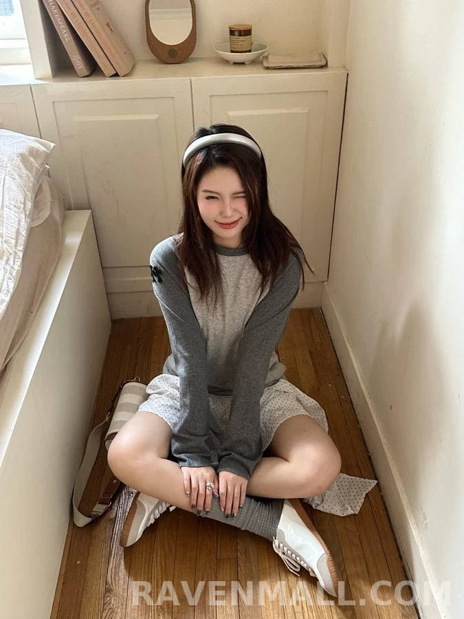 크롬하츠 크롬하츠 투톤 로고 자수 긴팔 티셔츠 상세 이미지