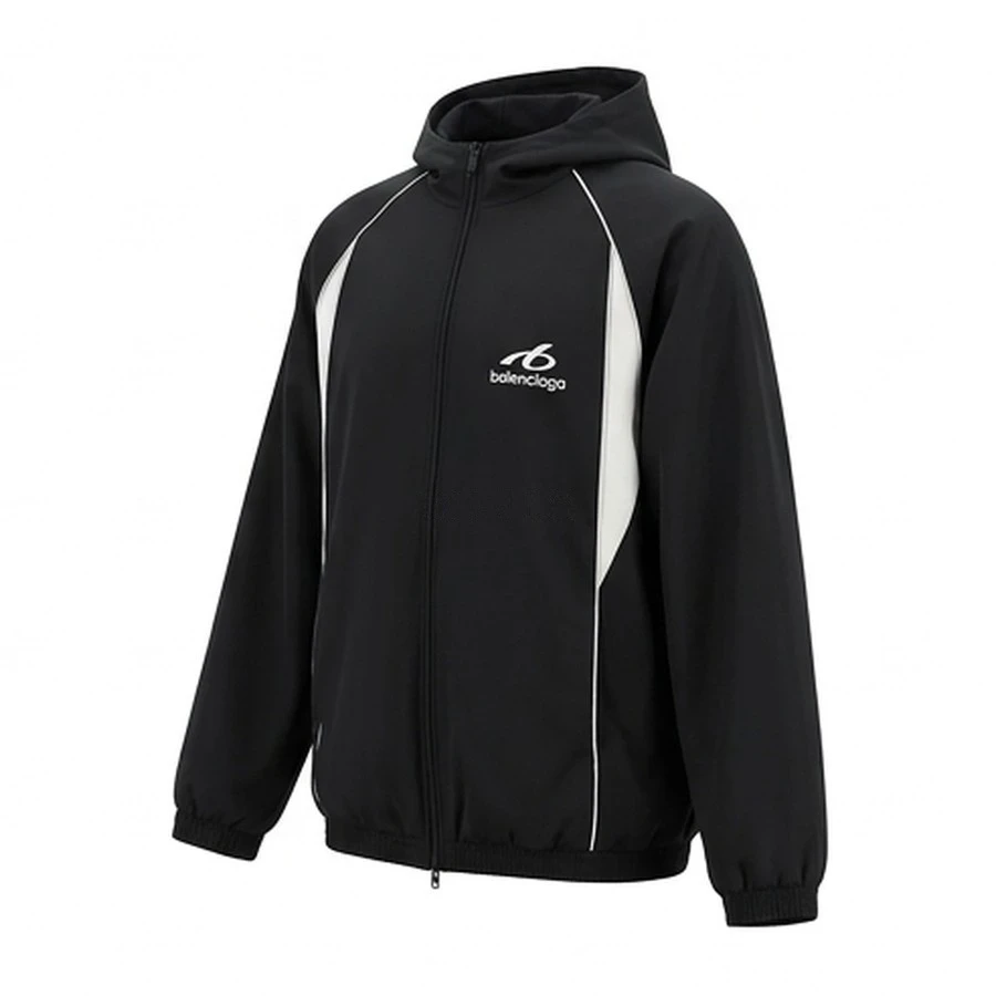 발렌시아가 발렌시아가 배색 후드 트랙 자켓 상세 이미지