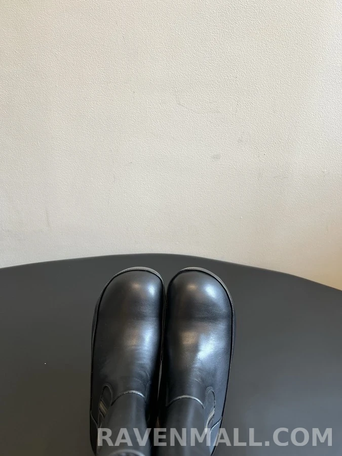 발렌시아가 발렌시아가 지퍼 플랫폼 미드 부츠 상세 이미지