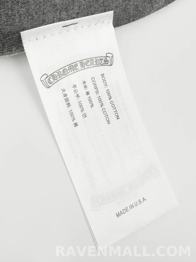 크롬하츠 크롬하츠 크로스 패치 래글런 긴팔 티셔츠 상세 이미지