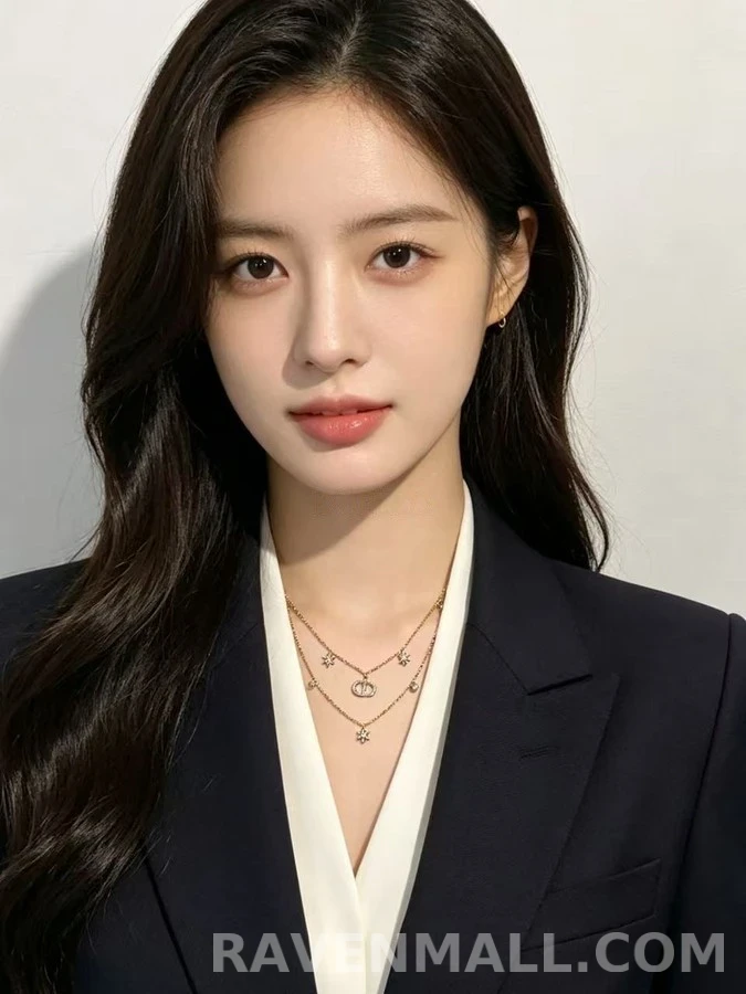 디올 디올 쁘띠 더블 레이어 목걸이 상세 이미지