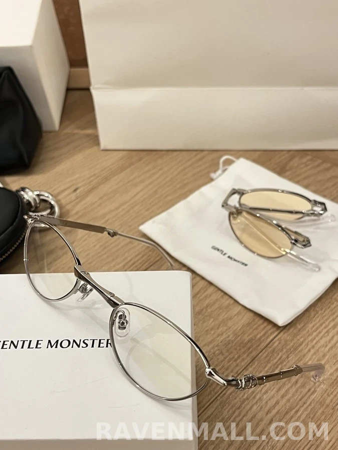 젠틀 몬스터 젠틀몬스터 접이식 메탈 프레임 안경 상세 이미지