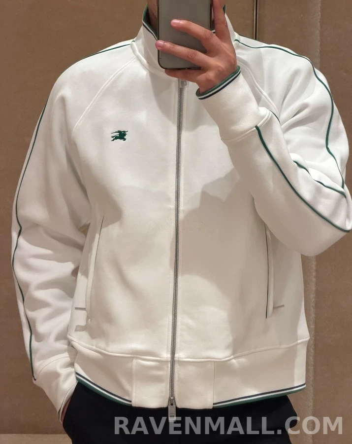 버버리 버버리 파이핑 풀집업 맨투맨 상세 이미지