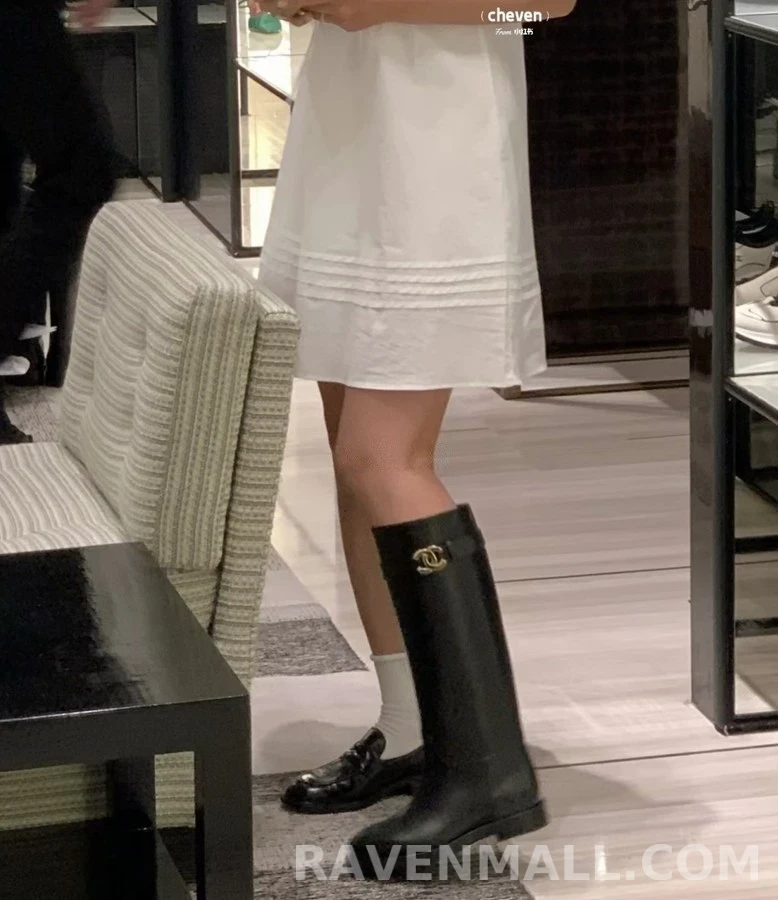 샤넬 샤넬 버클 롱 부츠 상세 이미지