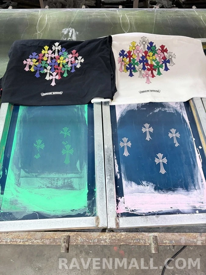 크롬하츠 크롬하츠 멀티 크로스 긴팔 티셔츠 상세 이미지